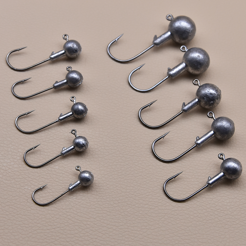 MrLurion 50pcs 1g-28g jig head – Fishing Hook Weedless Bewertung und Preis