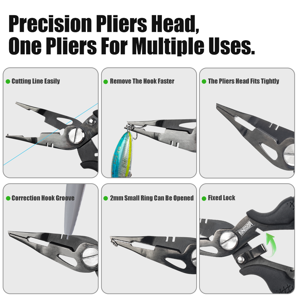Kingdom Fishing Pliers Multifu – Fishing Hook Remover Bewertung und Preis