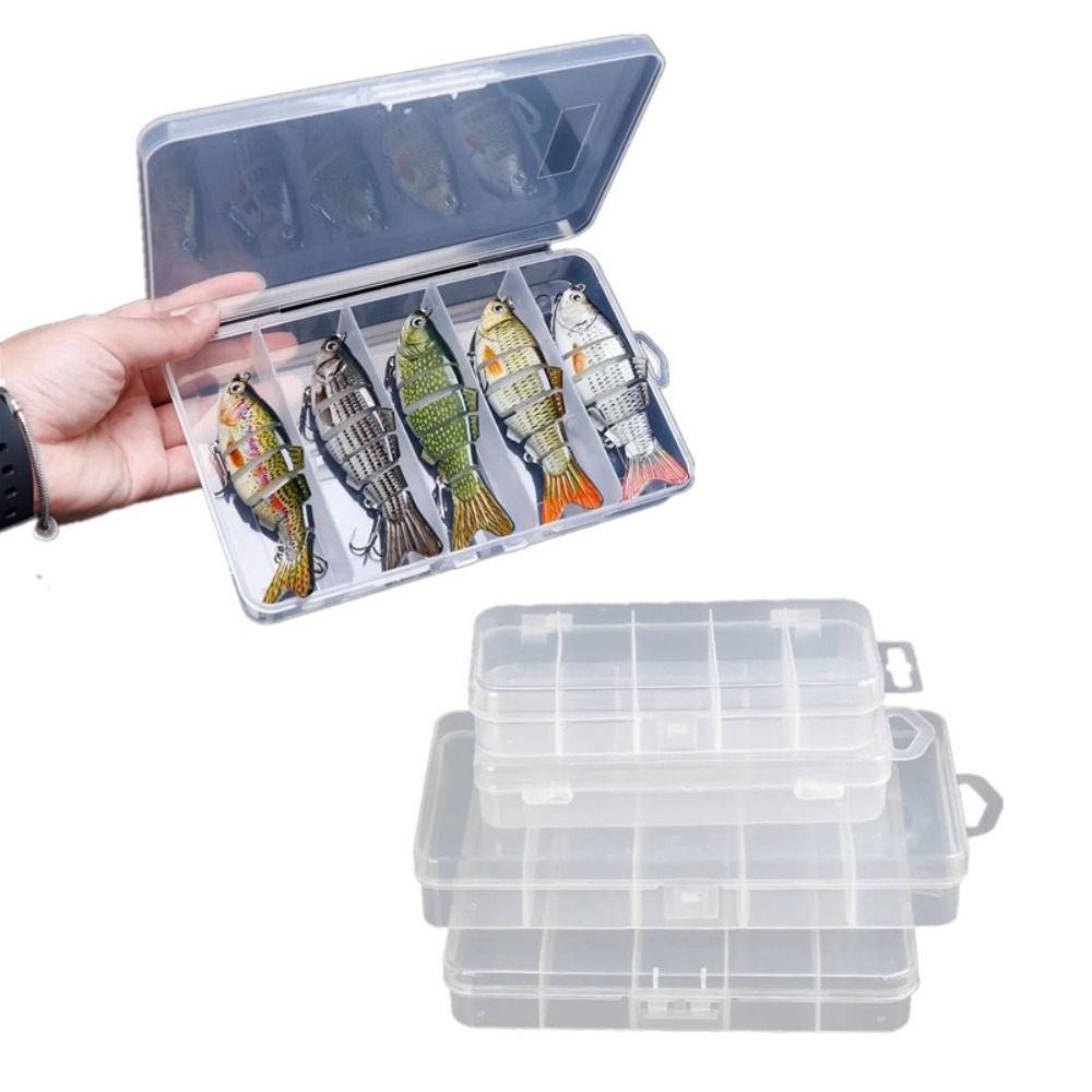 1/3pcs 3 Sizes of Plastic Fish – Fishing Hook Size Bewertung und Preis
