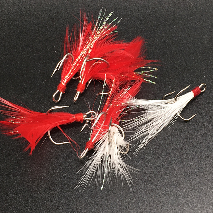 Fishing Treble Hook Lure Red W – Fishing Hook Weedless Bewertung und Preis