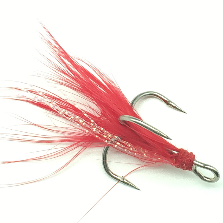 Fishing Treble Hook Lure Red W – Fishing Hook Weedless Bewertung und Preis