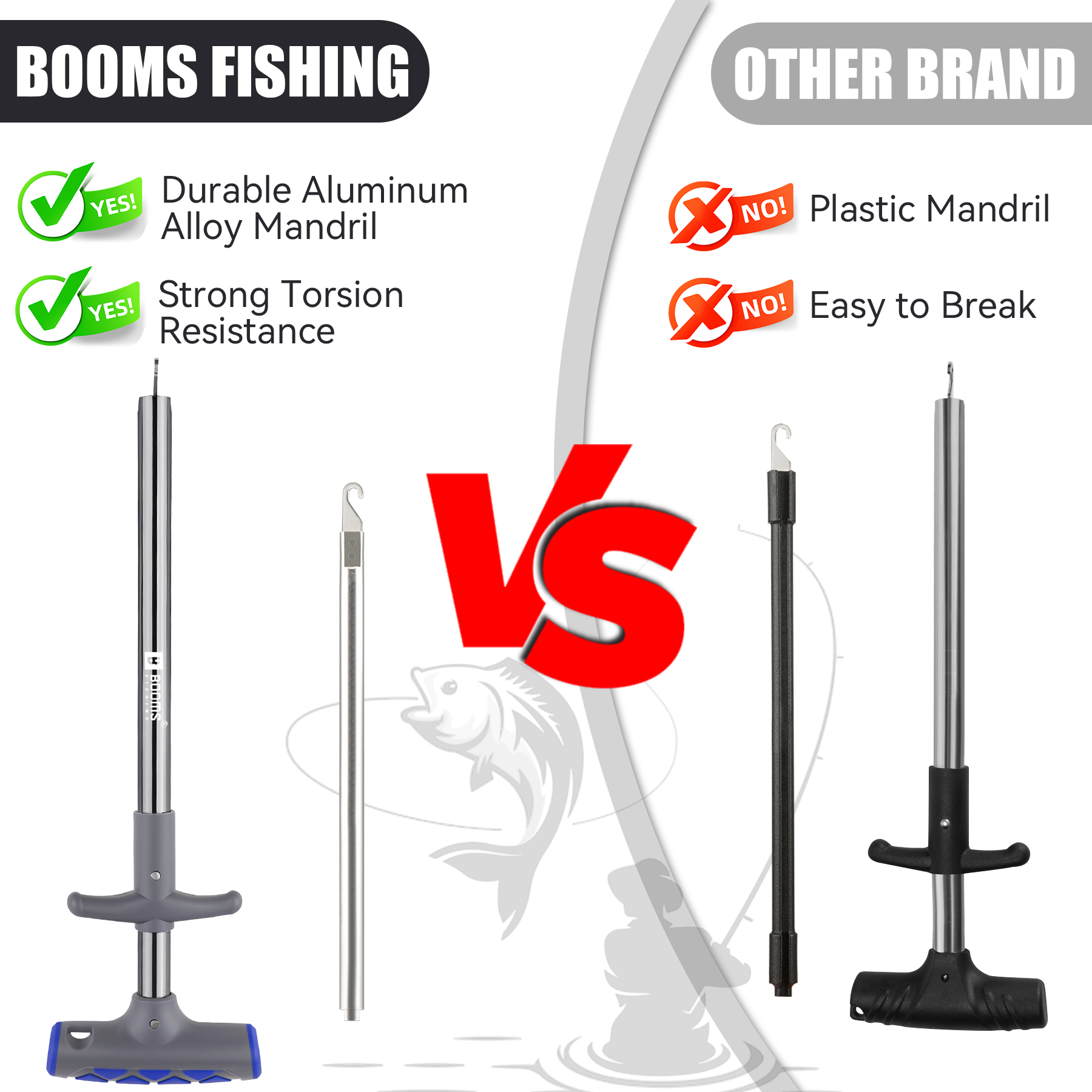 Booms Fishing XW20 Long Fish H – Fishing Hook Remover Bewertung und Preis