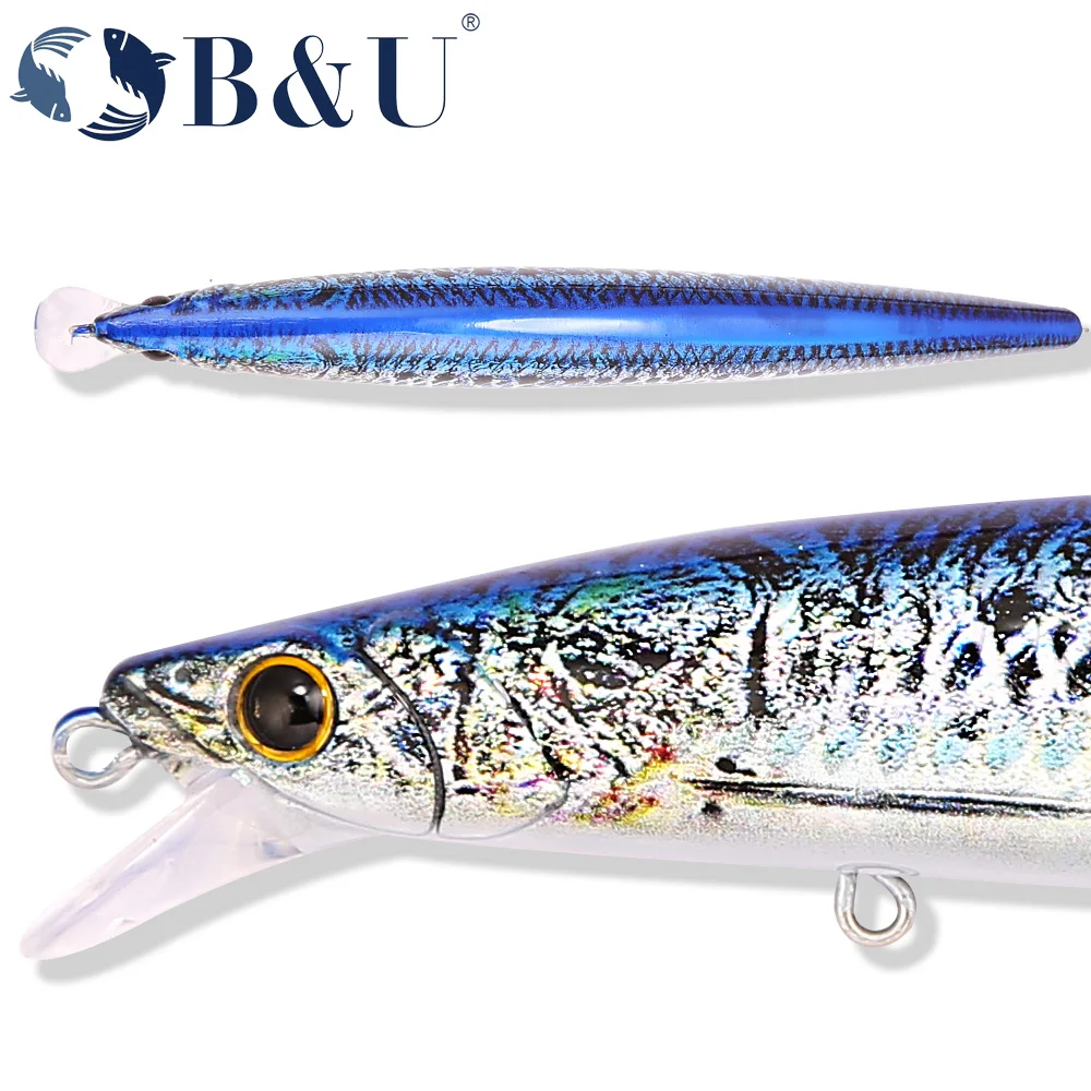 B&U 163mm/33.5g Floating Long  – Fishing Hook Treble Bewertung und Preis