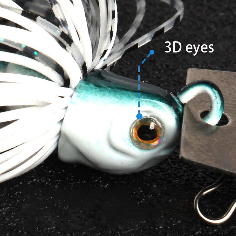 1pc12g Rubber Jig Head Weedles – Fishing Hook Weedless Bewertung und Preis