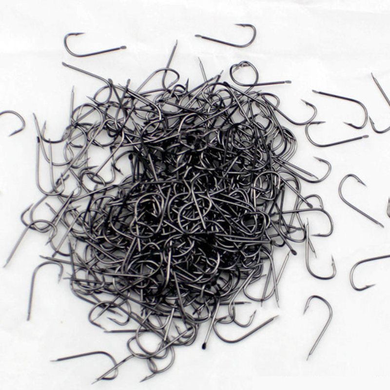 100pcs Small Fishing Hook 1#-1 – Fishing Hook Offset Bewertung und Preis