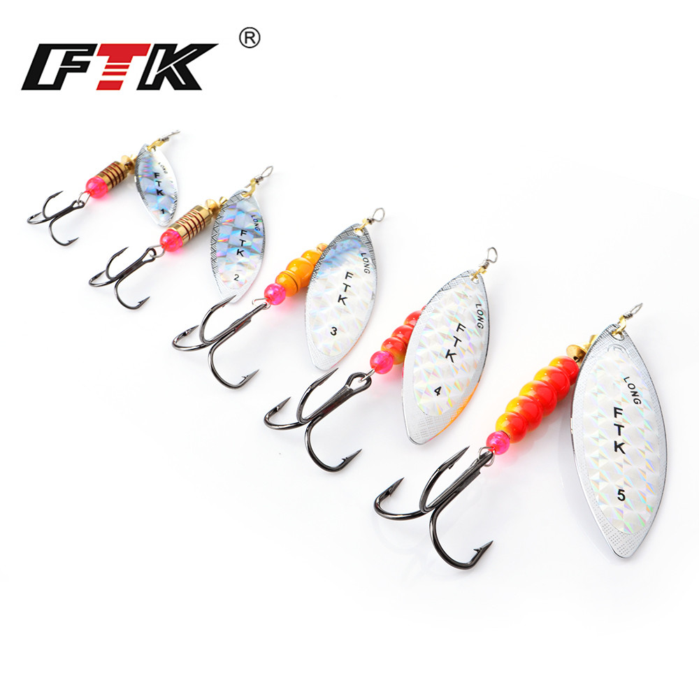 FTK Spinner Bait 4G/7G/12G/18G – Fishing Hook Treble Bewertung und Preis