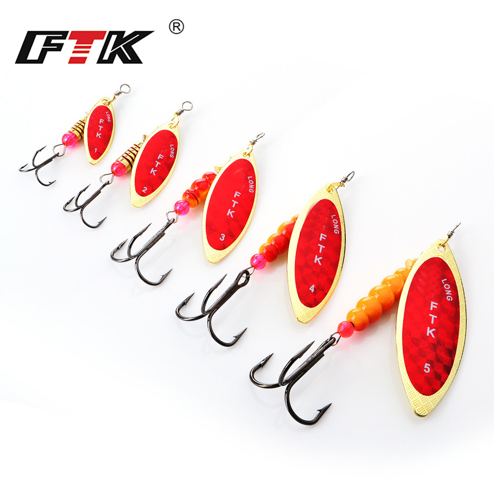 FTK Spinner Bait 4G/7G/12G/18G – Fishing Hook Treble Bewertung und Preis