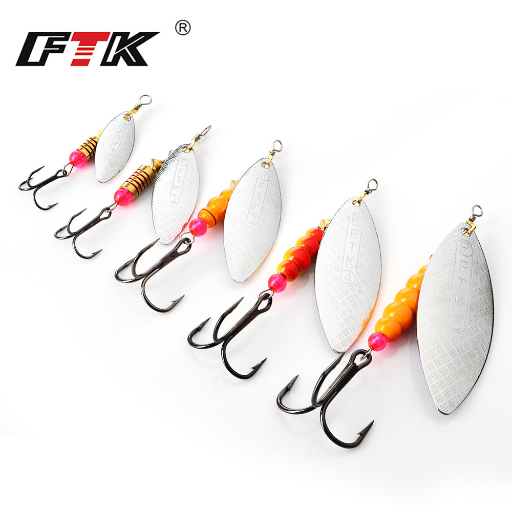 FTK Spinner Bait 4G/7G/12G/18G – Fishing Hook Treble Bewertung und Preis