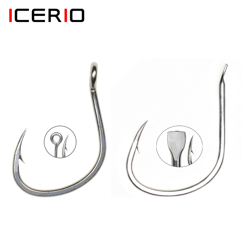ICERIO 10PCS Matte Tin Coating – Fishing Hook Offset Bewertung und Preis