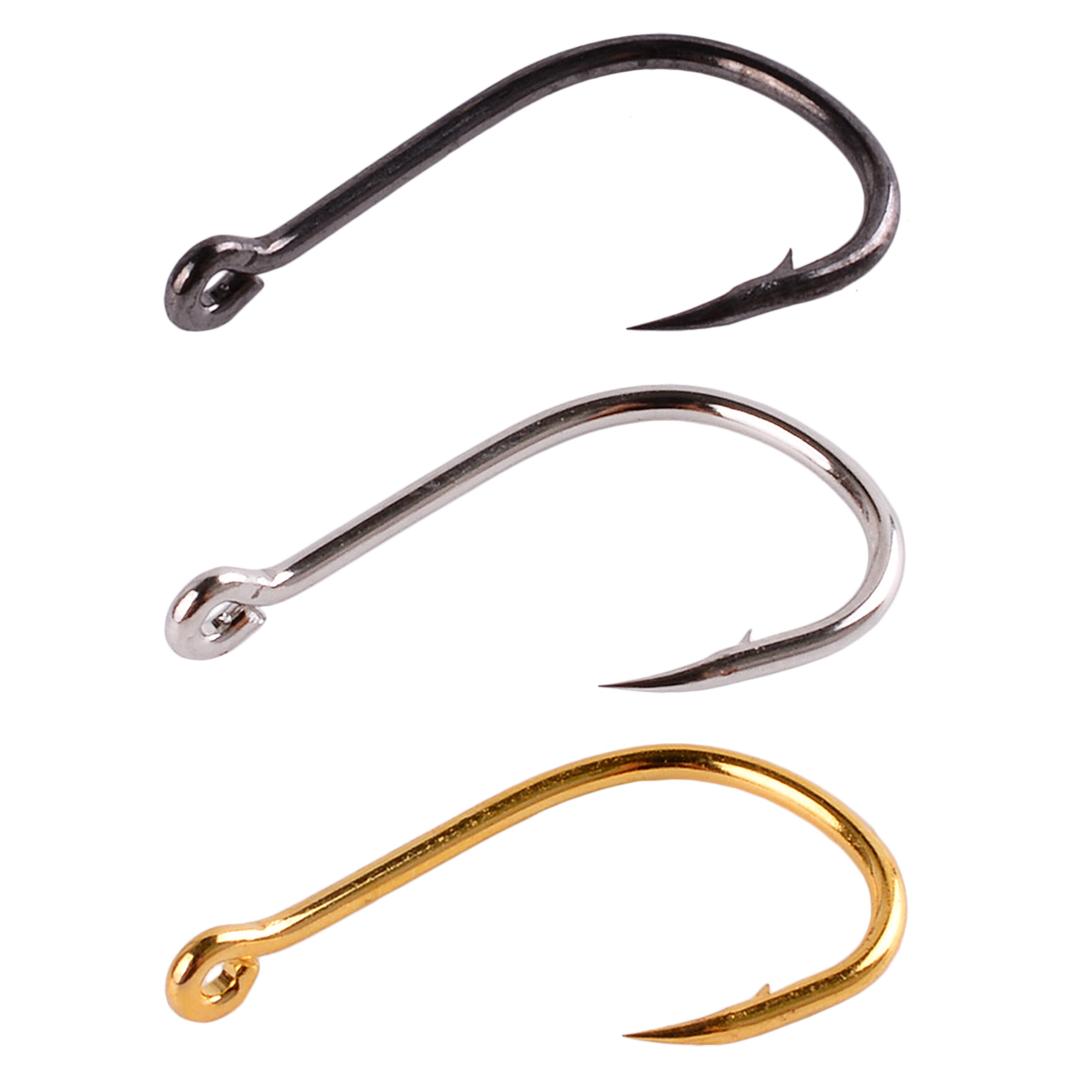 New【100Pcs Fishing Hooks Set C – Fishing Hook Circle Bewertung und Preis