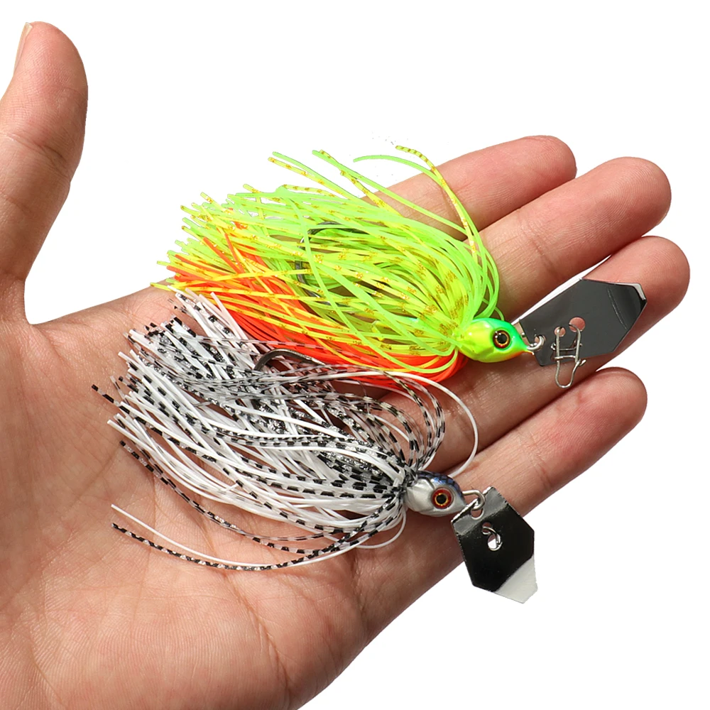 Spinner Bait 7g/9g/12g/14g/21g – Fishing Hook Weedless Bewertung und Preis
