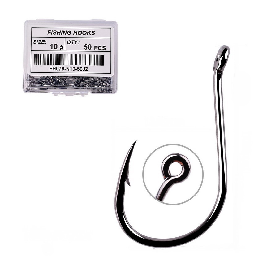 50pcs/20pcs Fishhook Coating H – Fishing Hook Circle Bewertung und Preis