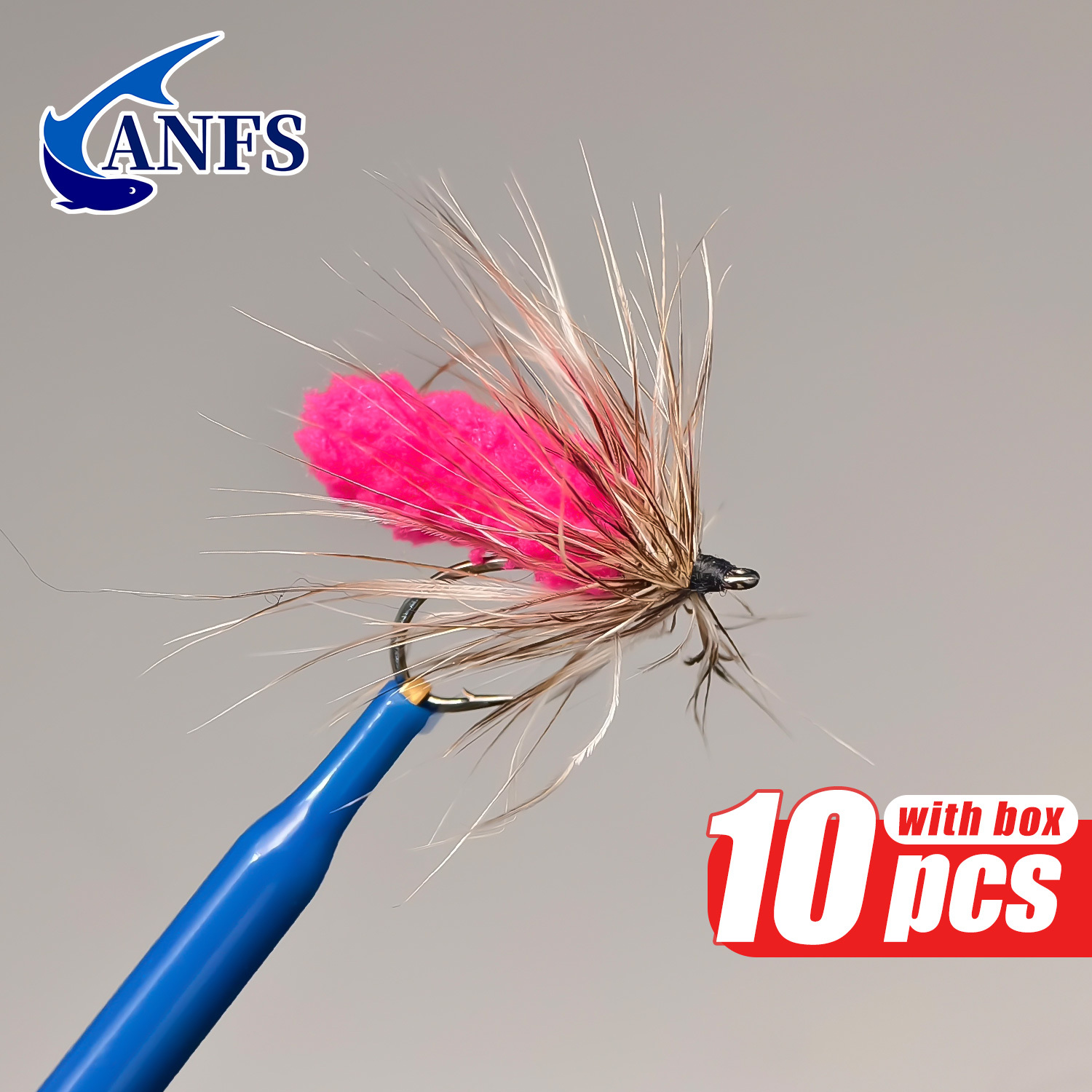 ANFS 10pcs Mop Fly Assorted Co – Fishing Hook Assortment Bewertung und Preis