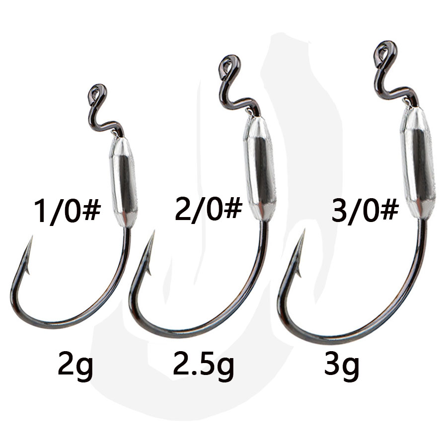 5pcs 1/0# 2/0# 3/0# Offset Fis – Fishing Hook Offset Bewertung und Preis