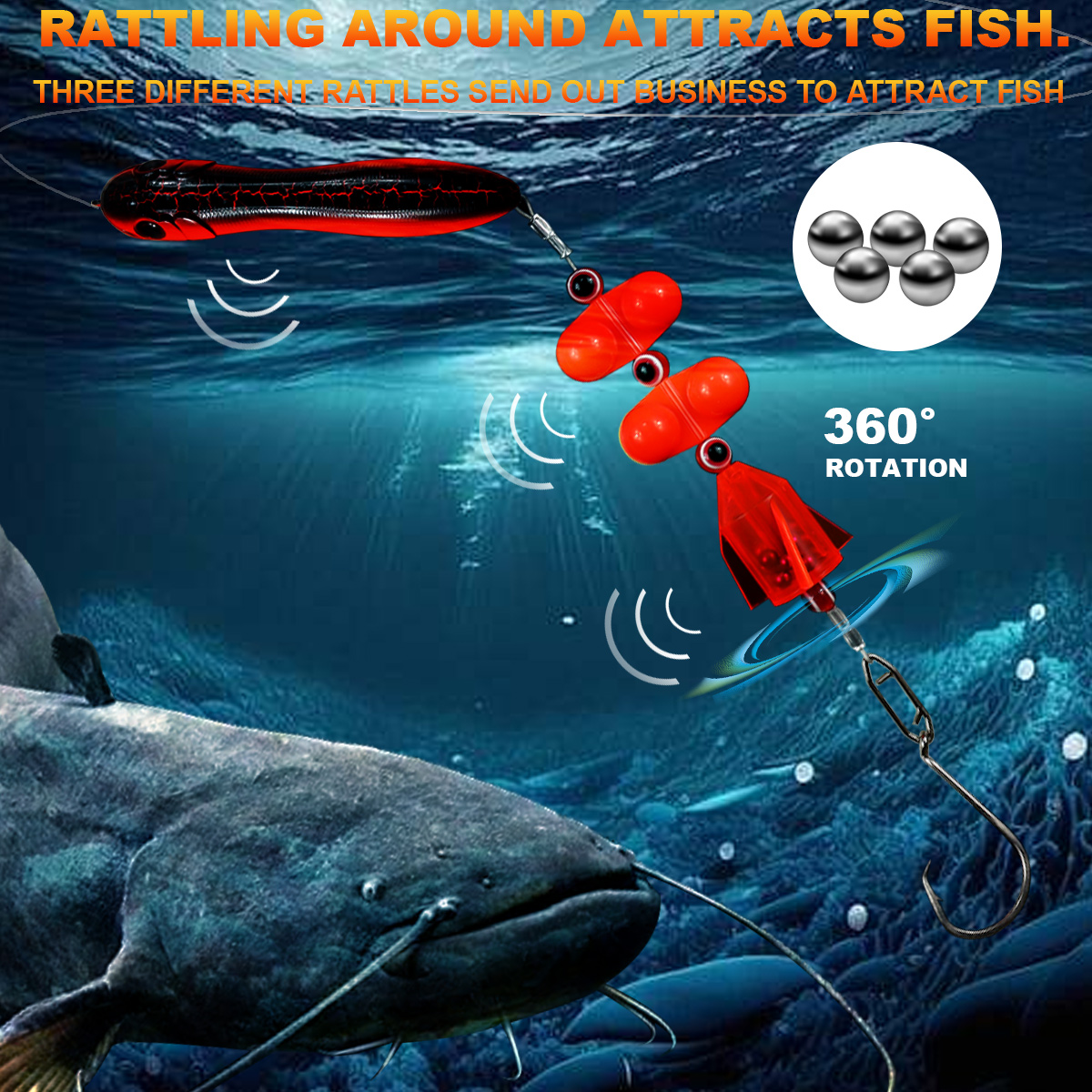 ZYZHE Catfish Rigs 1PC with 6/ – Fishing Hook Circle Bewertung und Preis