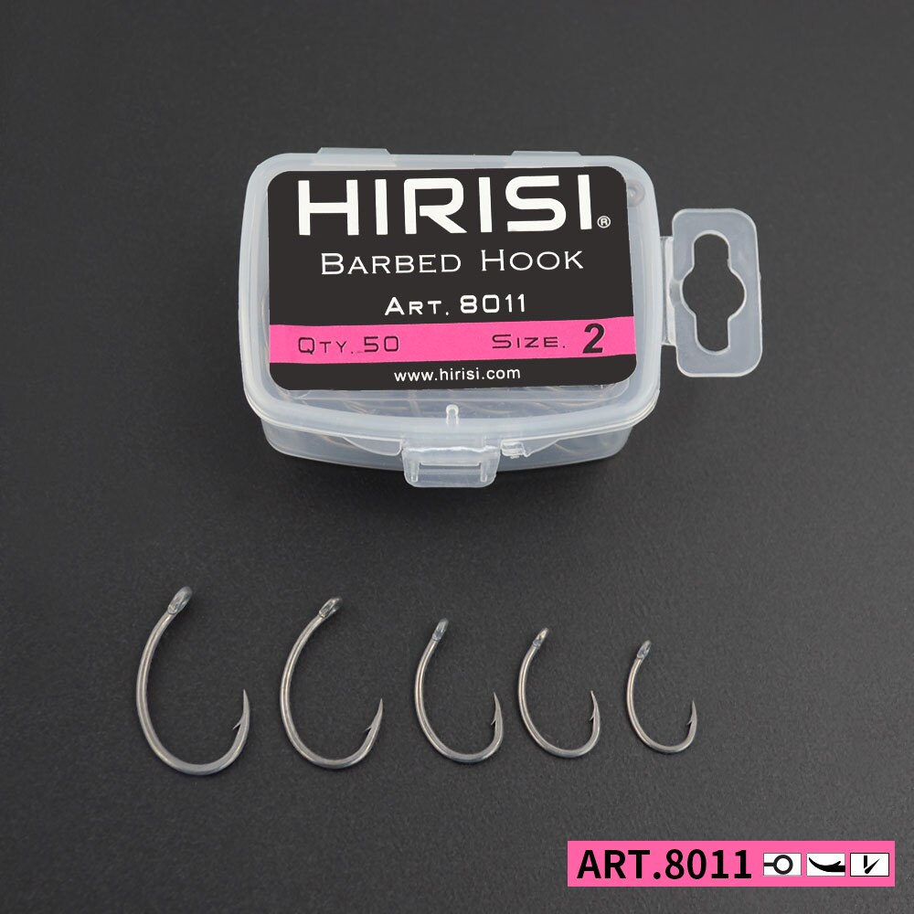 Hirisi Carp Fishing Hooks 50pc – Fishing Hook Offset Bewertung und Preis