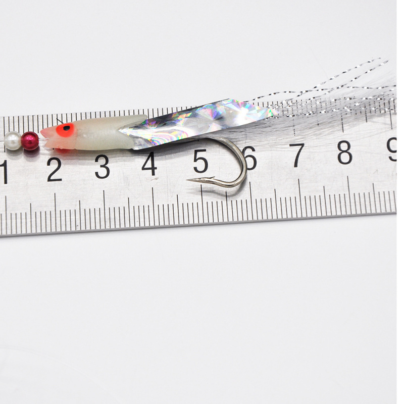 5 Pcs/Set Multi-Color Soft Sil – Fishing Hook Assortment Bewertung und Preis