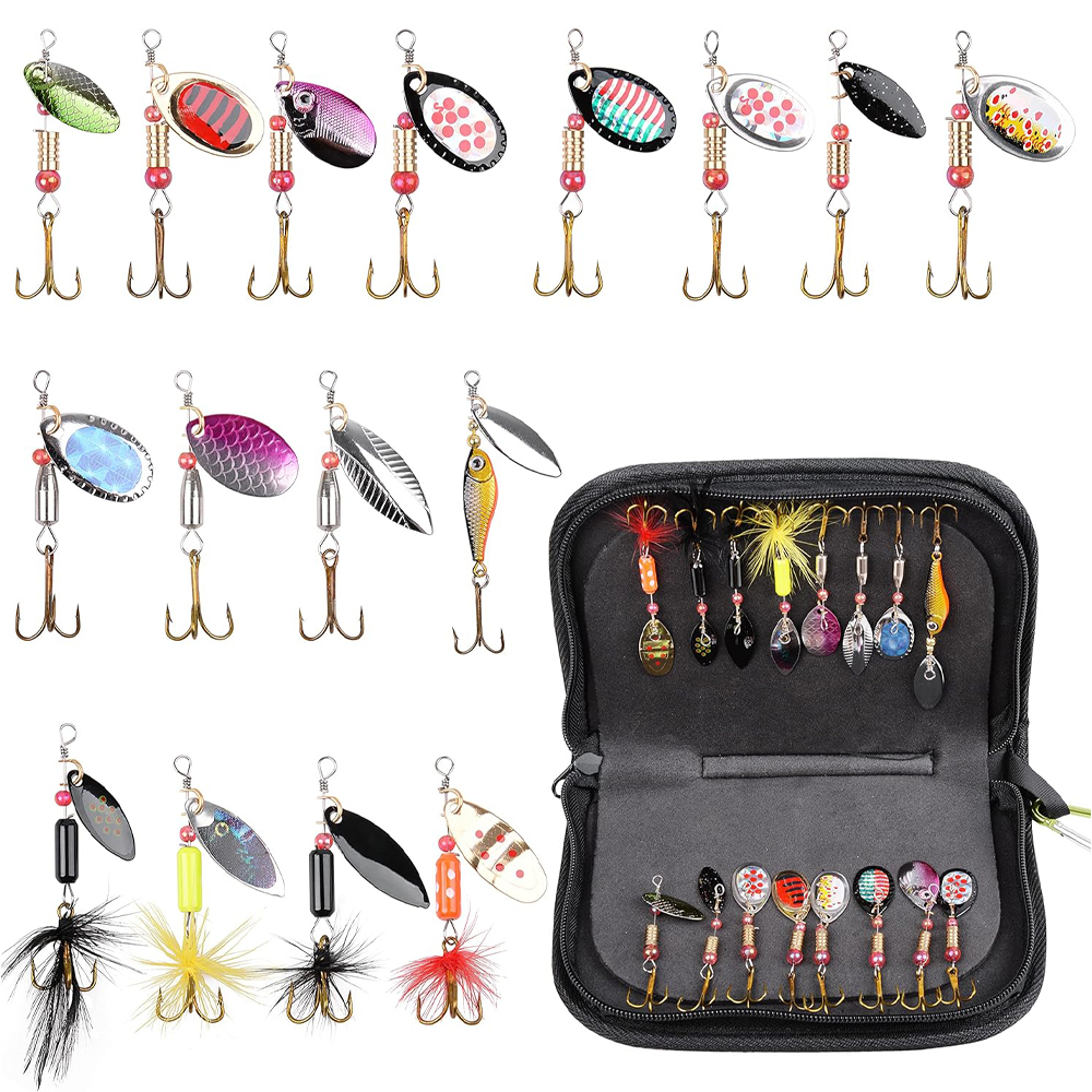 5/10/16Pcs Spinner Fishing Lur – Fishing Hook Treble Bewertung und Preis