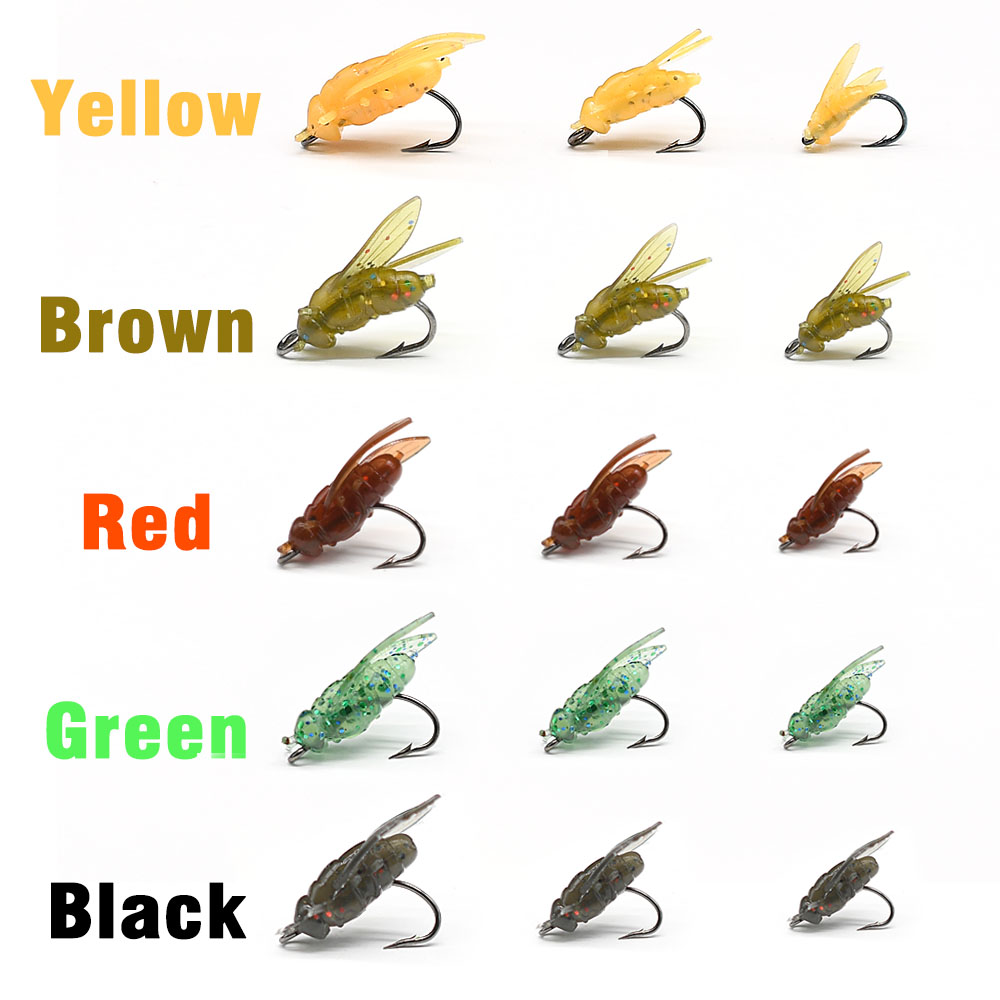 10Pcs Artificial Bionic Fly In – Fishing Hook Assortment Bewertung und Preis
