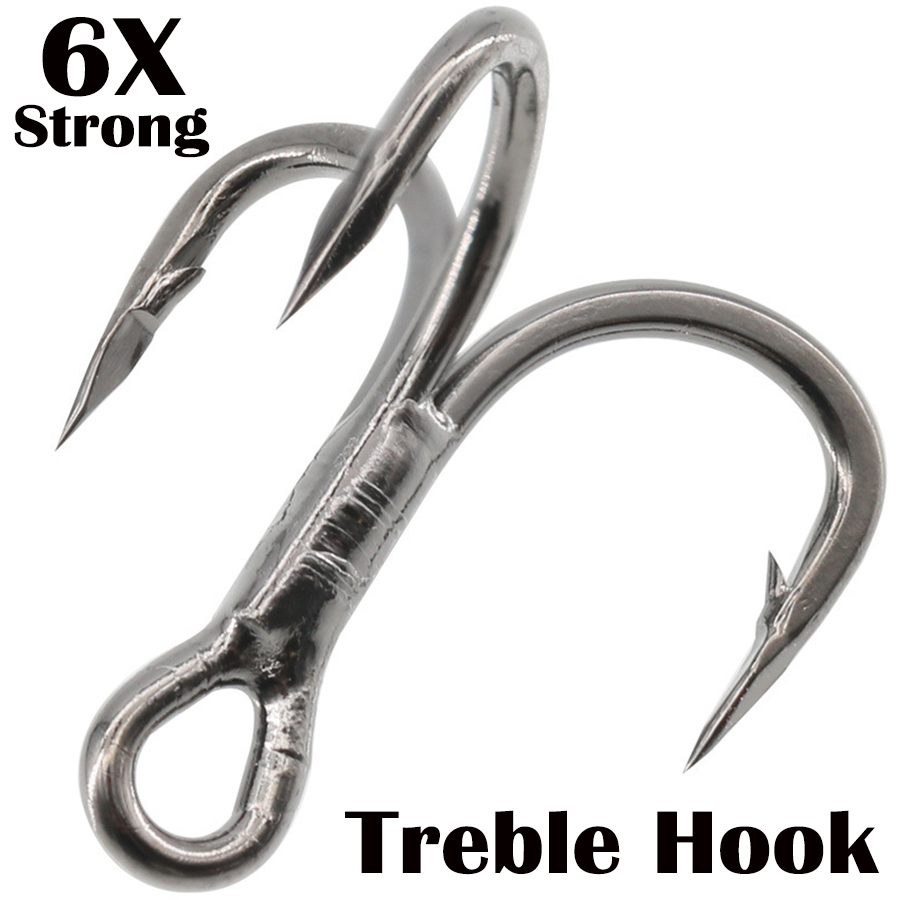 Fishing Treble Hook 6X Strong  – Fishing Hook Assortment Bewertung und Preis
