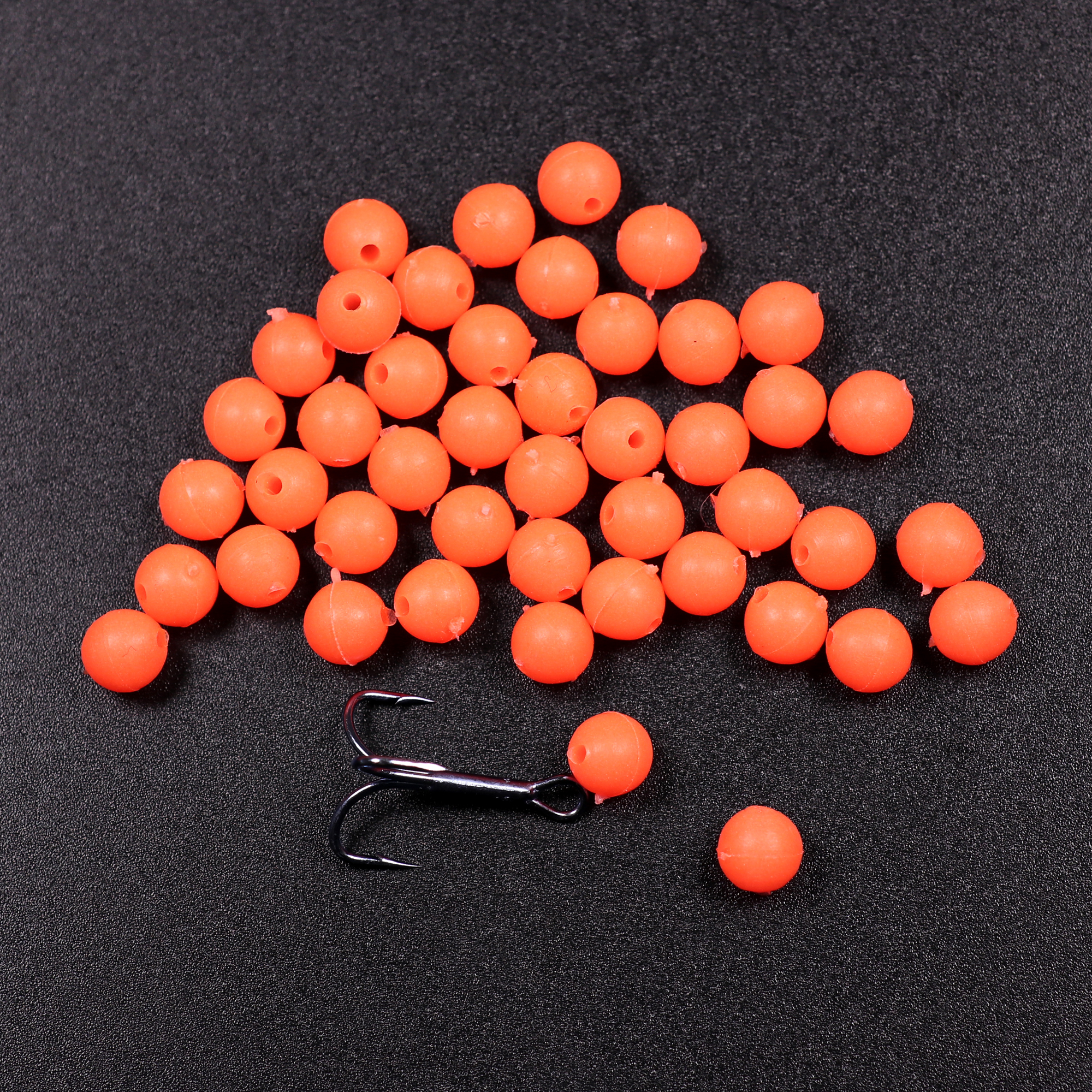 Wifreo 100PCS Oval Soft Ruber  – Fishing Hook Treble Bewertung und Preis